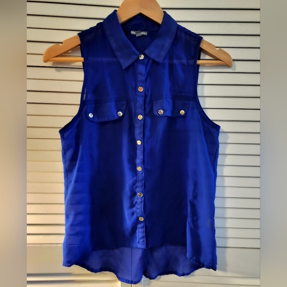 Charlotte Russe blue top